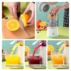 Wireless Slow Juicer Orange Lemon Juicer Usb Electric Juicers Fruit Extractor Portable Squeezer Pressure Juicer For Home
